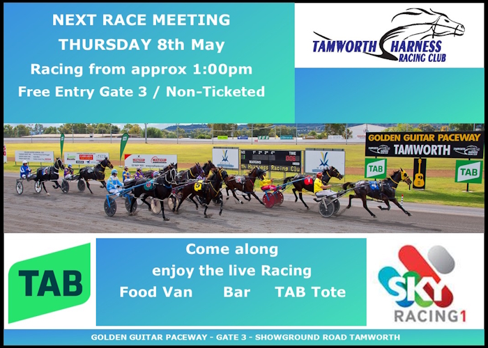 Next Race Meeting Thu  8th May 2025