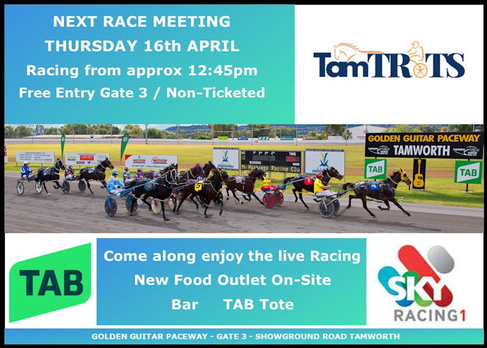 Next Race Meeting Thu 16th April 2025