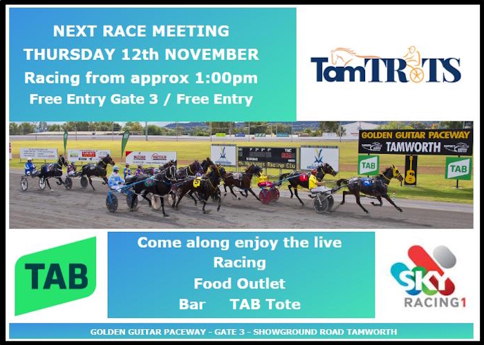 Next Race Meeting Thu 12th November 2026