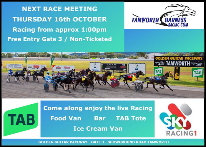 Next Race Meeting Thu  16th October 2025