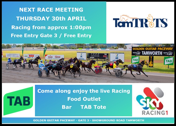 Next Race Meeting Thu 30th April 2025