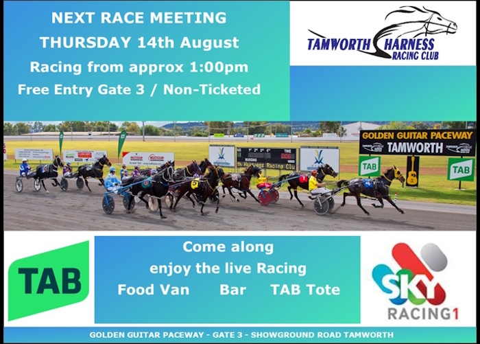 Next Race Meeting Thu  14th August 2025