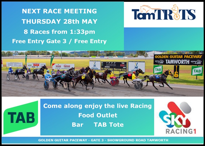 Next Race Meeting Thu 28th May 2025