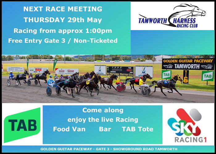 Next Race Meeting Thu  29th May 2025