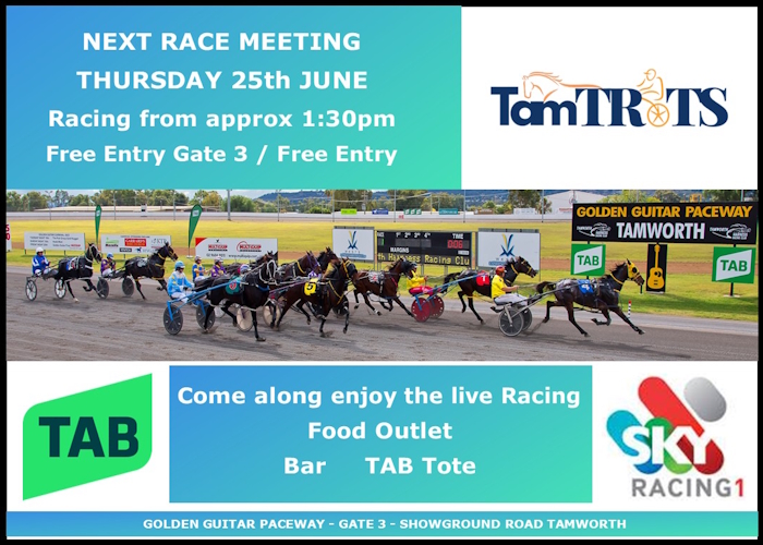 Next Race Meeting Thu 25th June 2025