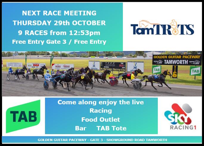 Next Race Meeting Thu 29th October 2026